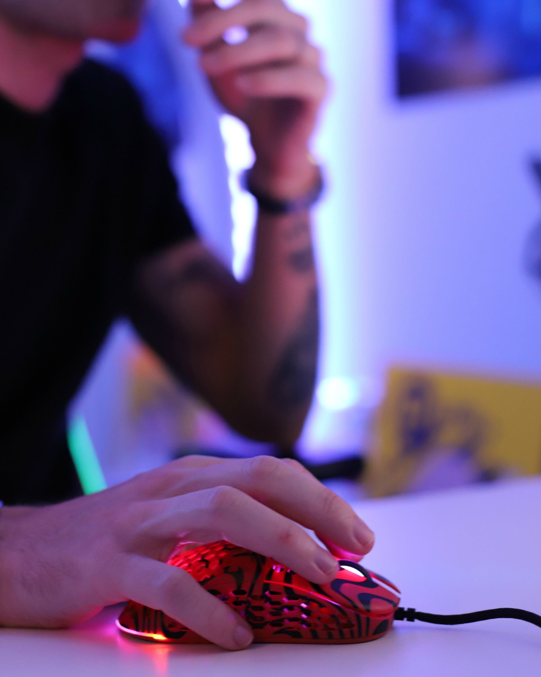PewDiePie X Ghost M1 UltraLight Gaming Mouse