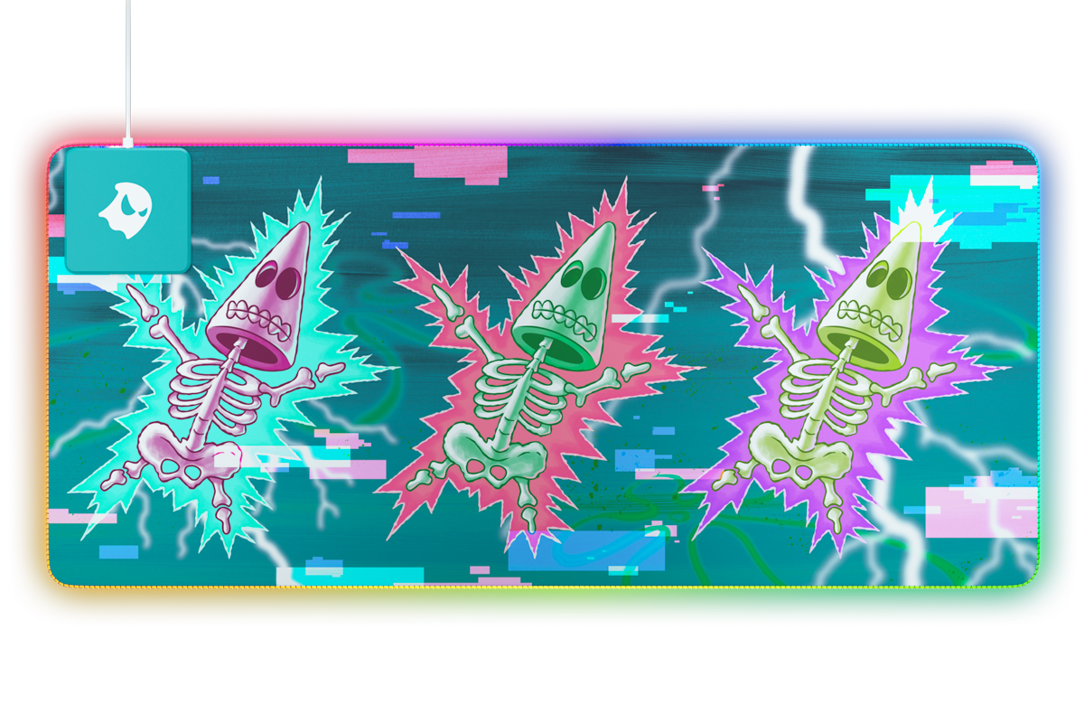 Spongebob P1 - Patrick's Skeleton Mousepad (L)