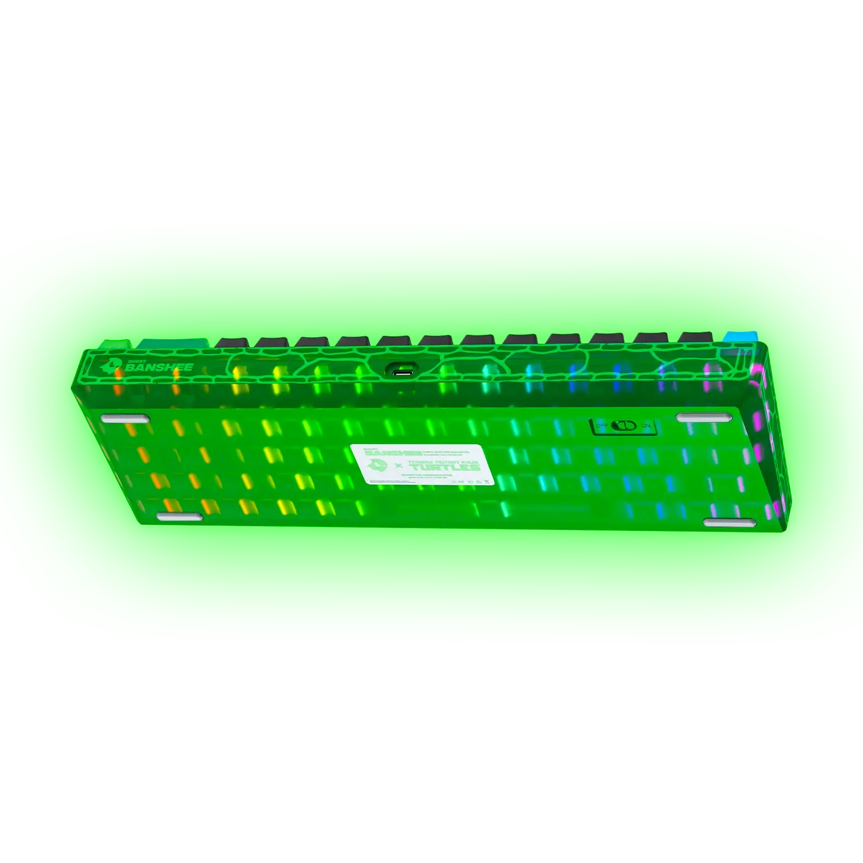 [PRE-ORDER] Banshee K68 Magnetic Switch Keyboard - Teenage Mutant Ninja Turtles (4 Colors in 1)