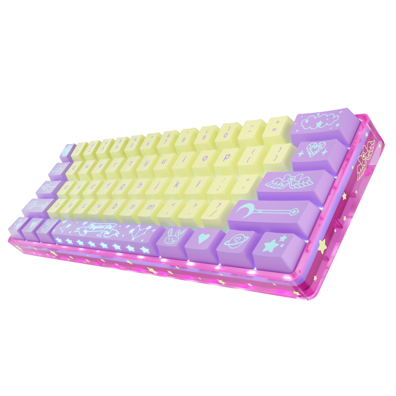 Kabellose mechanische Tastatur Magical Girl K1 Pro