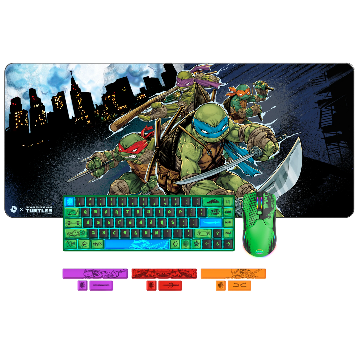Tmnt Keyboard Controller TMNT Limited Edition Cowabunga Combo | Ghost Keyboards EU