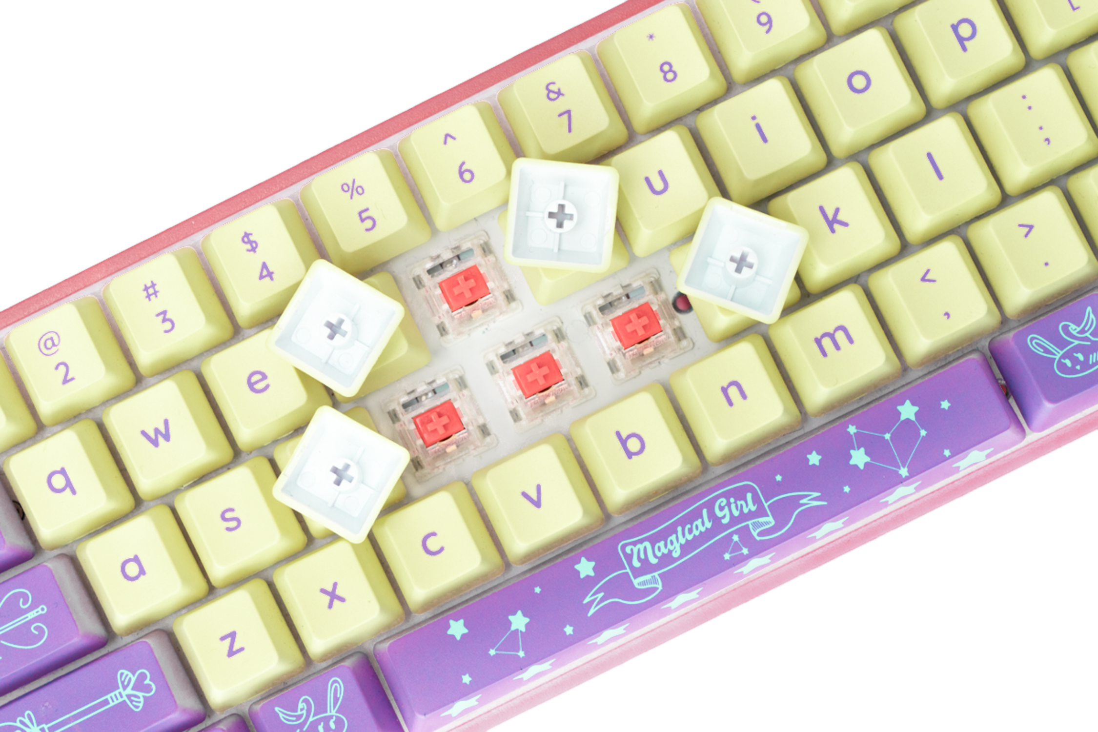 Clavier mécanique sans fil Magical Girl K1 Pro