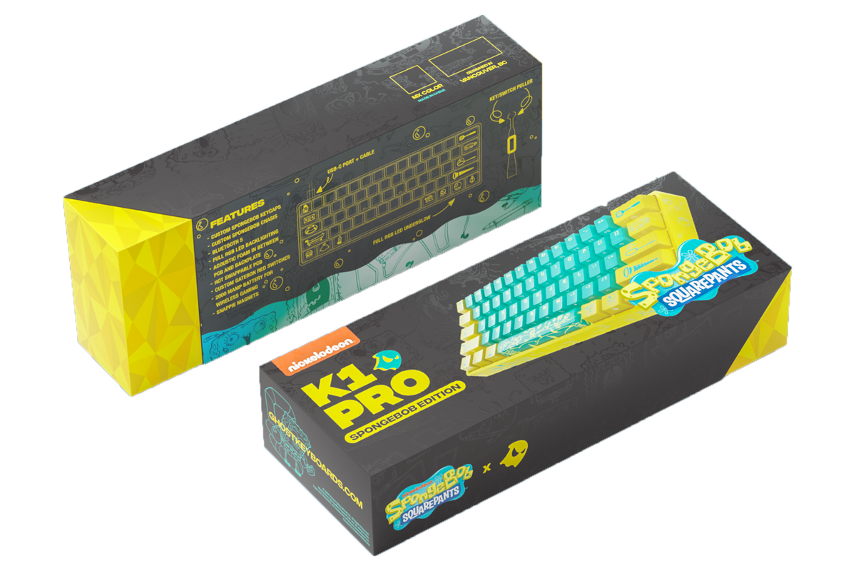 Spongebob K1 Pro - Mechanische Tastatur